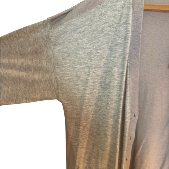 NWT-Cable & Gauge Gray Cardigan Sweater – Open Front – Size XL - Picture 2 of 9